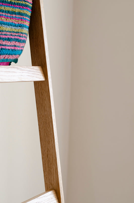 Oak Towel Ladder