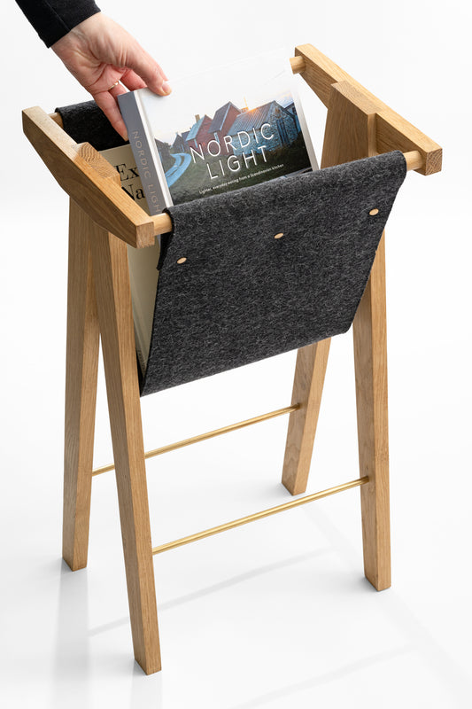 Book Stand - Oak