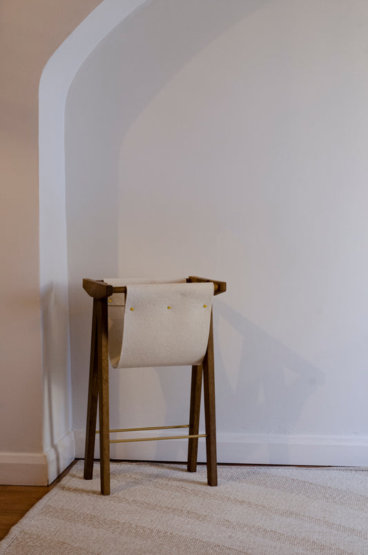 Book Stand - Fumed Oak