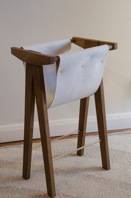 Book Stand - Fumed Oak