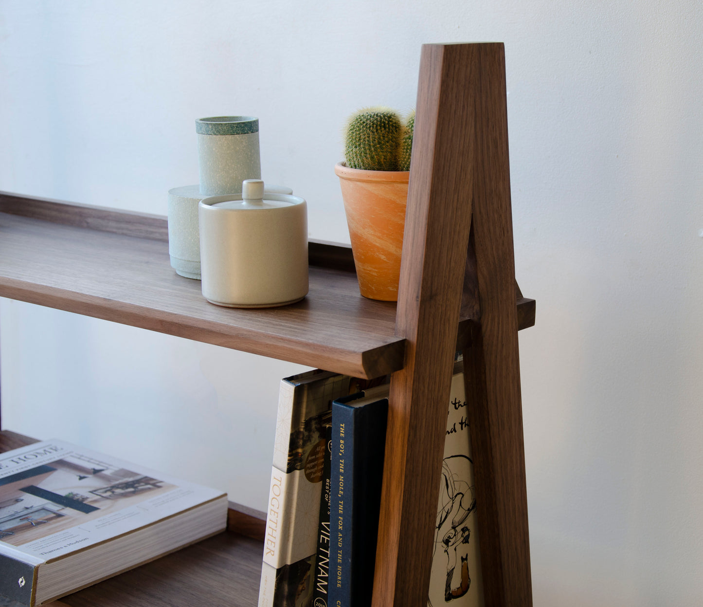 A-frame Bookcase Display Unit